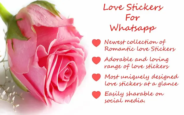 Love Stickers for whatsapp android App screenshot 0